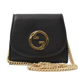 GUCCI Black Leather Wallet
